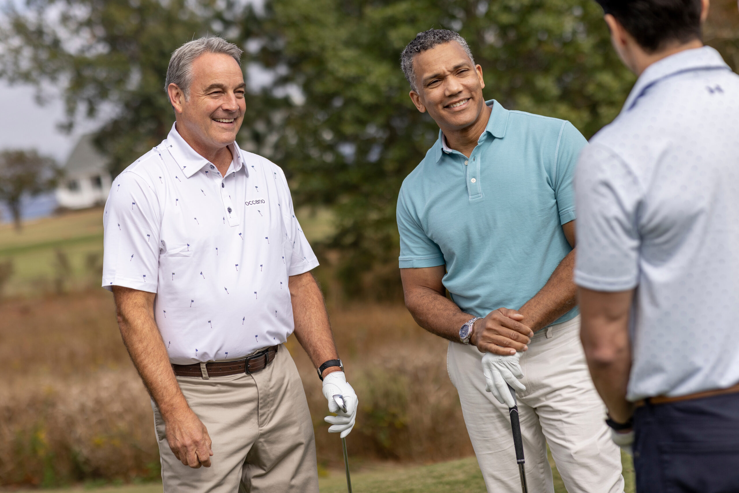 Group of friend golfing