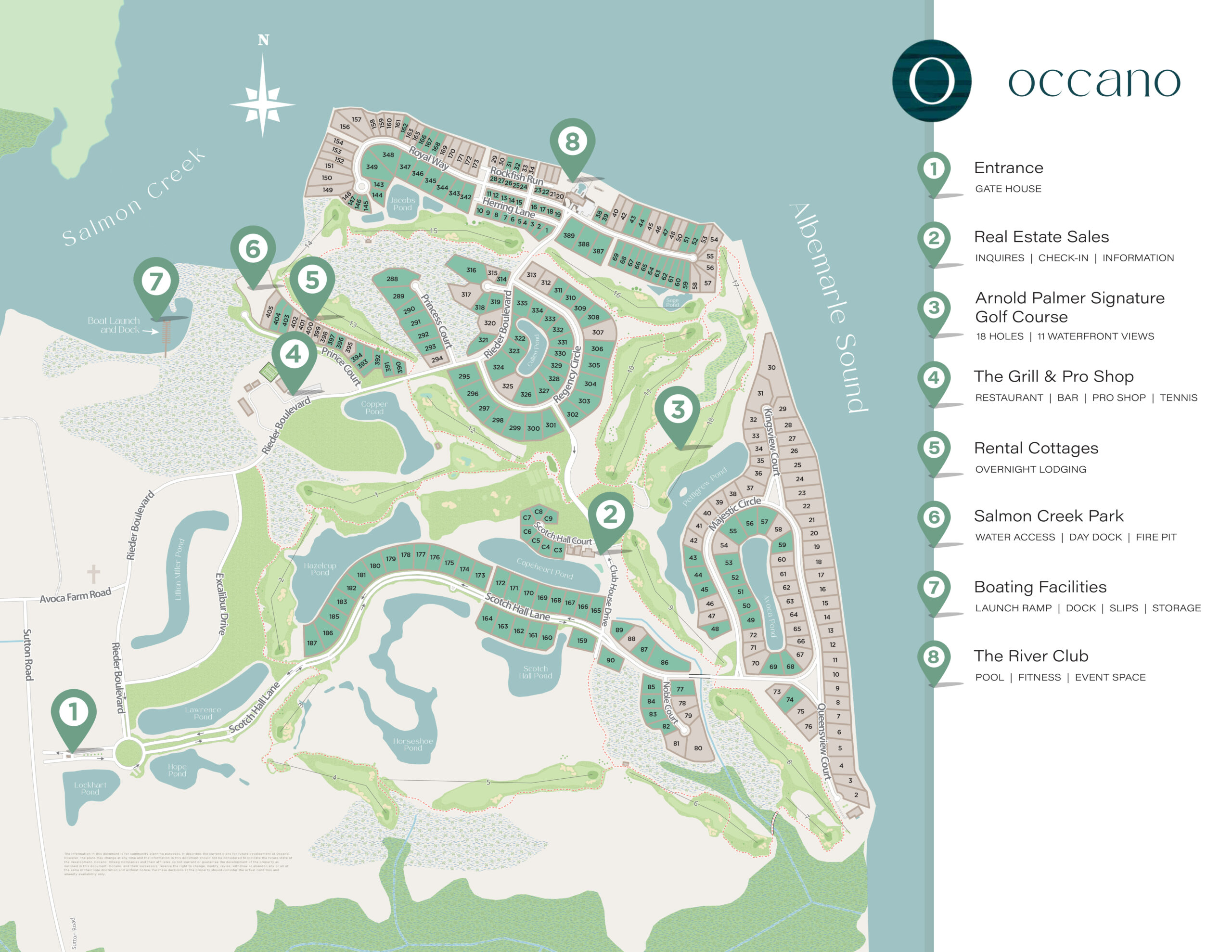 Occano Community Map