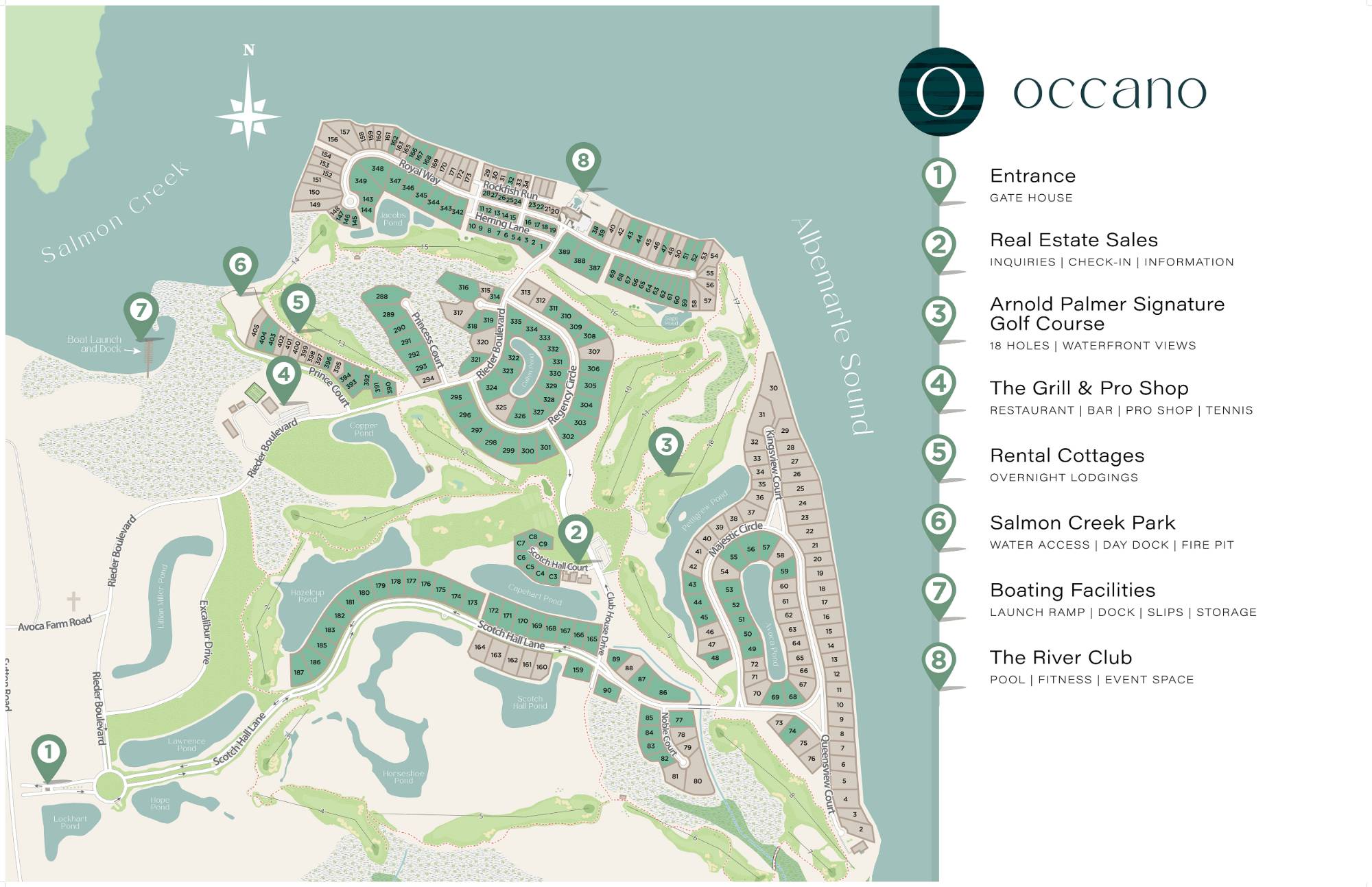 Occano Community Map